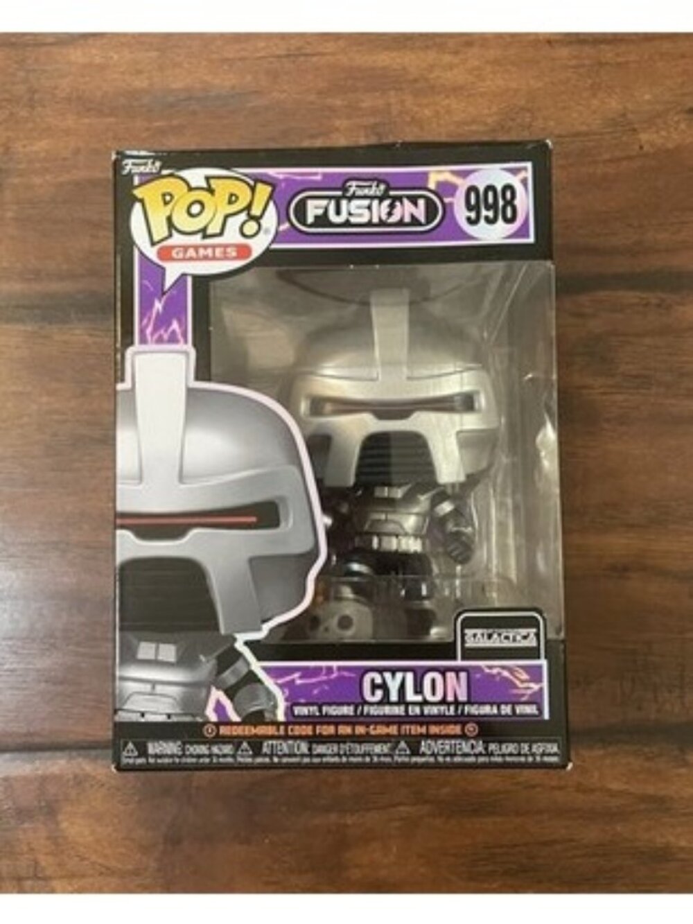 Funko Pop! 988 Cylon Funko Fusion Battlestar Galactica Vinyl Figure Toy